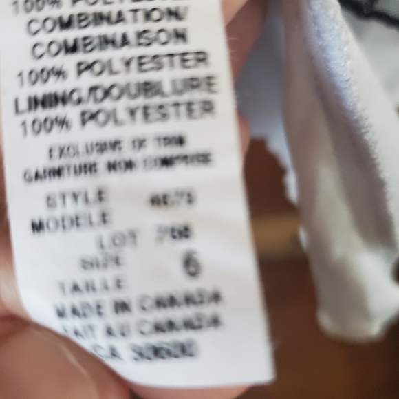 💥3 for $15💥Jessica Grey w/ Black overlay sparkly cocktail 👗 - Picture 7 of 8